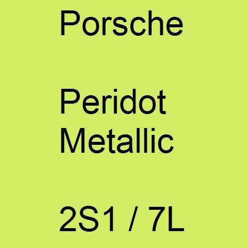Porsche, Peridot Metallic, 2S1 / 7L.